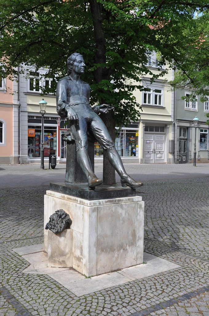 Denkmal von Johann Sebastian Bach in Arnstadt